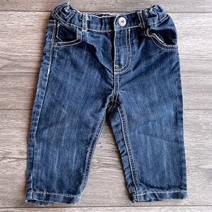 Fox Baby Dark Wash Stretchy Jeans